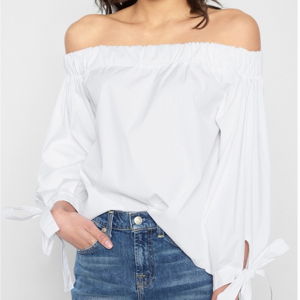 🚨Sale🚨 7 For All Man Kind Off the Shoulder Top Size Small